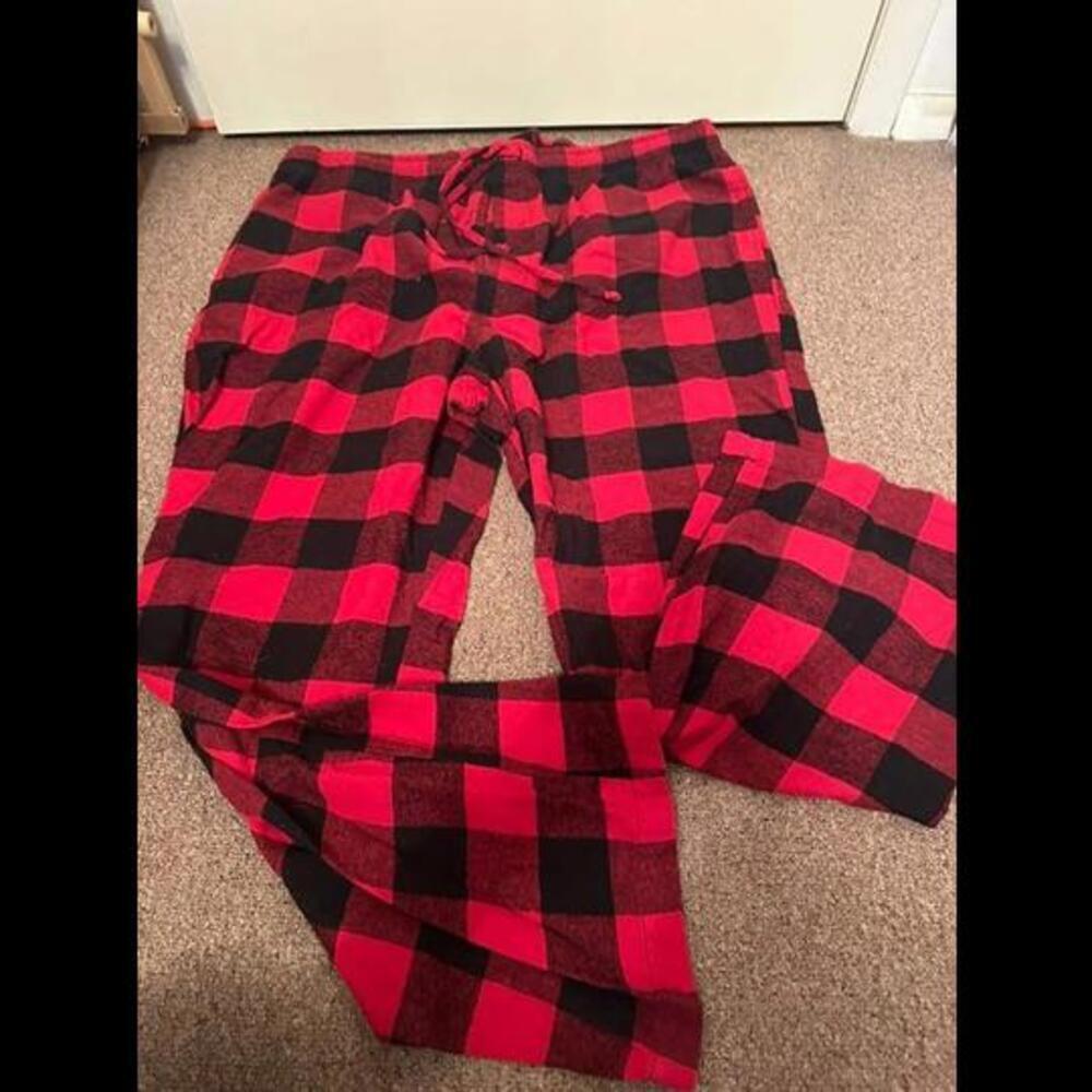 Sonoma XXL Red and Black Plaid Pajama Pants